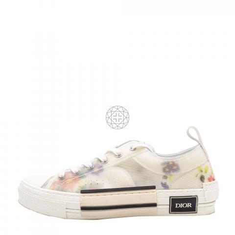 Dior best sale floral sneakers